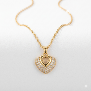 collana cuore vuoto