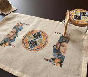 SARA Tovaglietta TOVAGLIETTA stampa in stile siciliano